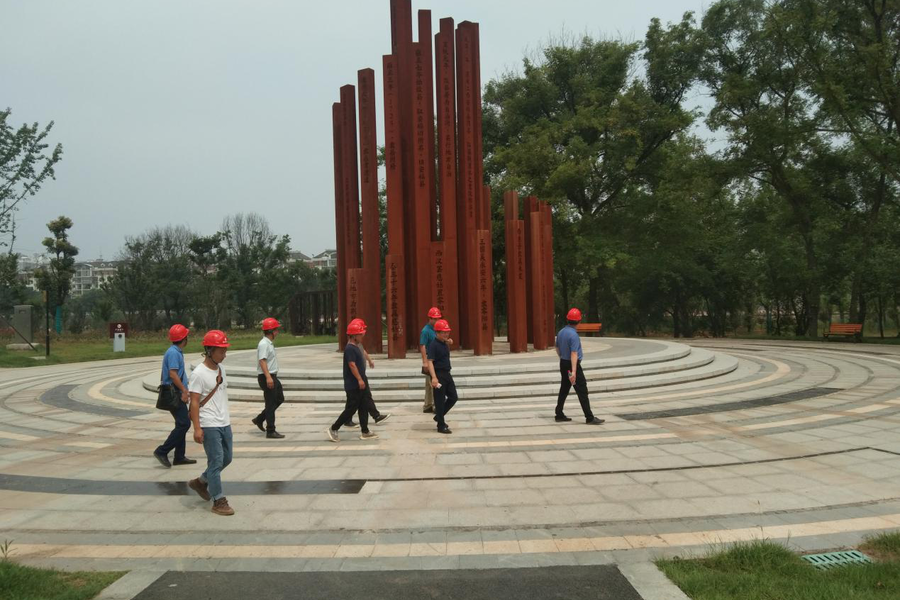 公司相關(guān)部門到臨澧項目開展業(yè)務支持